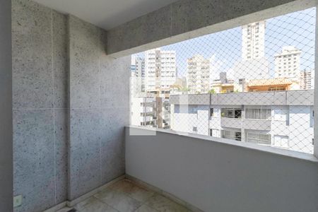 Varanda da sala de apartamento à venda com 3 quartos, 90m² em Anchieta, Belo Horizonte