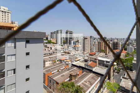 Vista da Varanda da sala  de apartamento à venda com 3 quartos, 90m² em Anchieta, Belo Horizonte