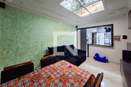 Sala de casa para alugar com 2 quartos, 160m² em Vila Romero, Praia Grande