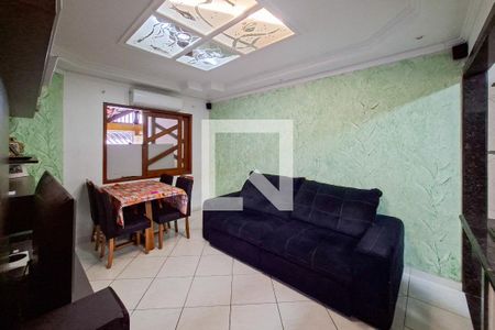 Sala de casa para alugar com 2 quartos, 160m² em Vila Romero, Praia Grande