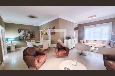 Sala de casa de condomínio à venda com 4 quartos, 439m² em Sítios de Recreio Gramado, Campinas