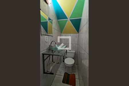 Lavabo de casa de condomínio à venda com 3 quartos, 310m² em Vargem Pequena, Rio de Janeiro