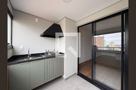 Varanda gourmet de apartamento para alugar com 2 quartos, 64m² em Parque das Nações, Santo André