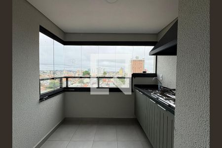 Varanda gourmet de apartamento para alugar com 2 quartos, 64m² em Parque das Nações, Santo André