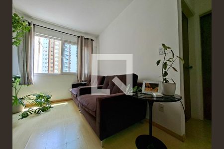 Sala de apartamento à venda com 1 quarto, 45m² em Vila Nova Conceição, São Paulo