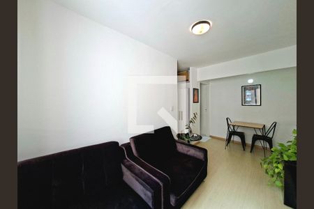 Sala de apartamento à venda com 1 quarto, 45m² em Vila Nova Conceição, São Paulo
