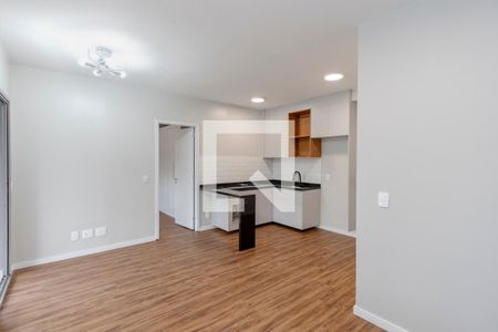 Sala de apartamento para alugar com 1 quarto, 64m² em Santo Amaro, São Paulo