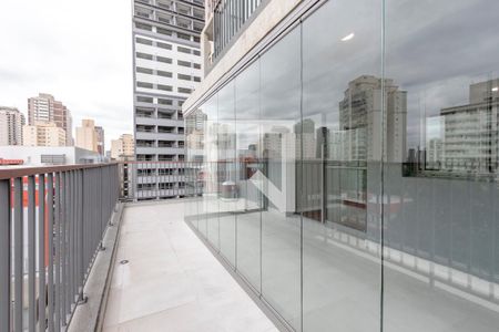 Varanda de apartamento para alugar com 1 quarto, 64m² em Santo Amaro, São Paulo