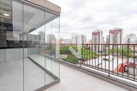 Varanda de apartamento para alugar com 1 quarto, 64m² em Santo Amaro, São Paulo