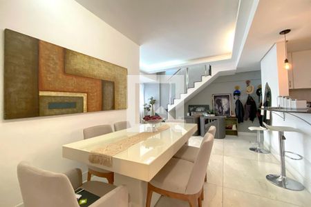 Sala de apartamento à venda com 2 quartos, 164m² em Belvedere, Belo Horizonte