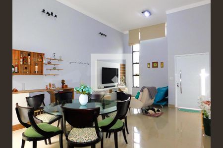 Sala de casa de condomínio para alugar com 4 quartos, 210m² em Parque Bom Retiro, Paulínia