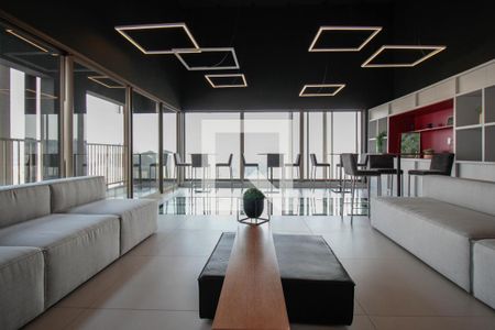 Área comum - Salão de festas de kitnet/studio para alugar com 1 quarto, 26m² em Cerqueira César, São Paulo