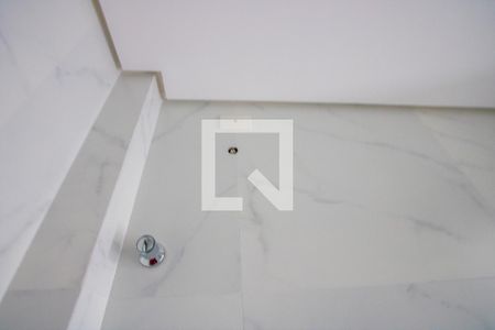 Banheiro da Suíte de apartamento à venda com 3 quartos, 70m² em Campestre, Santo André