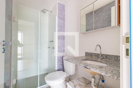 Banheiro Social de apartamento para alugar com 1 quarto, 26m² em Belenzinho, São Paulo