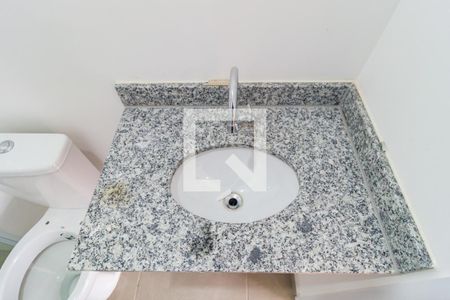 Detalhe - Banheiro  de kitnet/studio à venda com 1 quarto, 26m² em Belenzinho, São Paulo