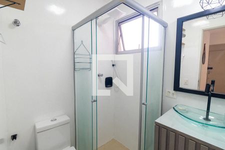 Banheiro de apartamento para alugar com 1 quarto, 45m² em Vila Clementino, São Paulo