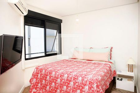 Quarto Suíte de apartamento à venda com 1 quarto, 62m² em Rio Branco, Porto Alegre