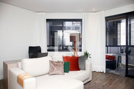 Sala de apartamento à venda com 1 quarto, 62m² em Rio Branco, Porto Alegre