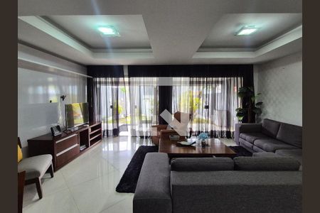 Sala de casa de condomínio à venda com 4 quartos, 400m² em Recreio dos Bandeirantes, Rio de Janeiro