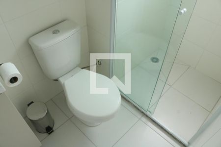 Banheiro Social de apartamento para alugar com 1 quarto, 26m² em Barra Funda, São Paulo