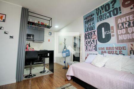Sala/Cozinha de apartamento para alugar com 1 quarto, 35m² em Mooca, São Paulo