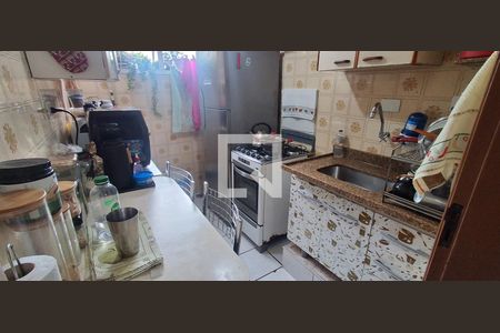 Cozinha  de apartamento à venda com 1 quarto, 36m² em Vila Helena, São Bernardo do Campo