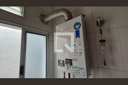 Área de Serviço de apartamento à venda com 3 quartos, 100m² em Utinga, Santo André