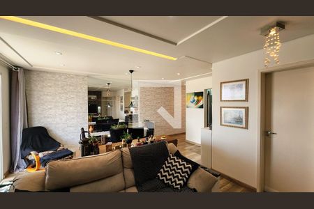 Sala de apartamento à venda com 2 quartos, 77m² em Jardim Messina, Jundiaí