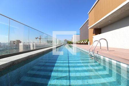 Área Comum - Piscina de kitnet/studio à venda com 1 quarto, 24m² em Indianópolis, São Paulo