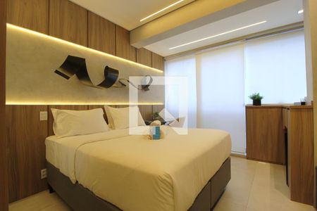 Sala/Quarto de kitnet/studio à venda com 1 quarto, 24m² em Indianópolis, São Paulo