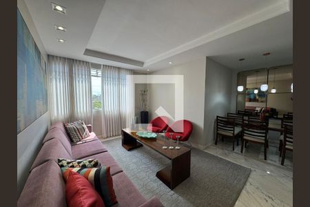 Sala de apartamento à venda com 3 quartos, 97m² em Santa Ines, Belo Horizonte