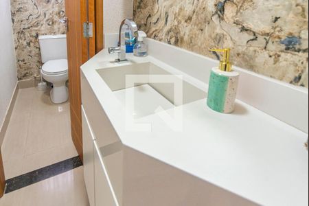 Lavabo de casa à venda com 3 quartos, 172m² em Jardim Jamaica, Santo André