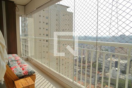 Sacada da Sala de apartamento à venda com 3 quartos, 80m² em Centro, São Bernardo do Campo