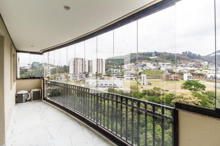 Varanda da Sala de apartamento para alugar com 3 quartos, 139m² em Tamboré, Santana de Parnaíba