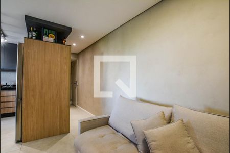 Sala de apartamento à venda com 3 quartos, 73m² em Vila Assunção, Santo André