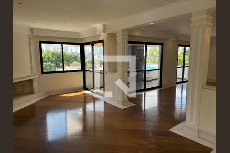 Sala de apartamento para alugar com 3 quartos, 216m² em Cidade Monções, São Paulo