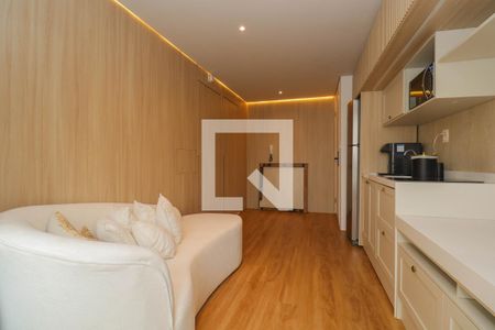 Sala/Cozinha de apartamento para alugar com 1 quarto, 31m² em Pinheiros, São Paulo