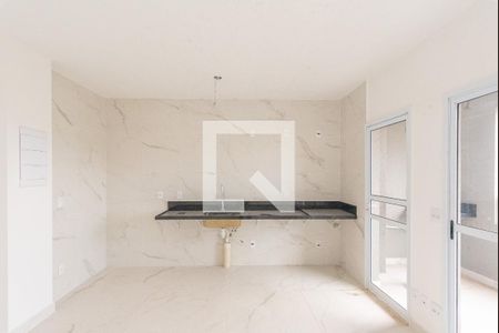 Sala/Cozinha de apartamento à venda com 2 quartos, 64m² em Parque Prado, Campinas