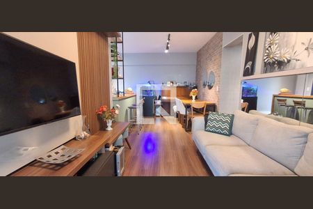 Sala de apartamento à venda com 2 quartos, 70m² em Barcelona, São Caetano do Sul