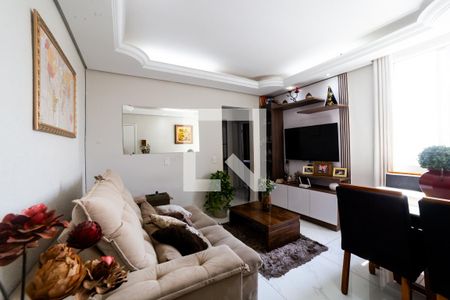 Sala de apartamento para alugar com 2 quartos, 56m² em Vila Bom Retiro, Belo Horizonte