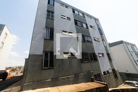 Fachada do bloco de apartamento para alugar com 2 quartos, 56m² em Vila Bom Retiro, Belo Horizonte