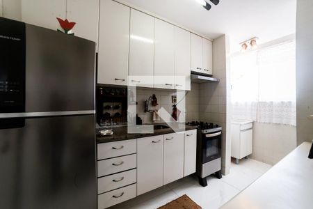 Cozinha de apartamento à venda com 2 quartos, 56m² em Vila Bom Retiro, Belo Horizonte