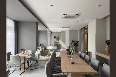 Área comum - Salão de festas de apartamento para alugar com 1 quarto, 32m² em Pompeia, São Paulo