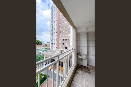 Varanda da Sala de apartamento à venda com 2 quartos, 42m² em Canindé, São Paulo