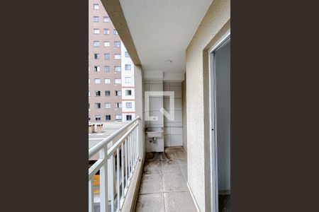 Varanda da Sala de apartamento à venda com 2 quartos, 42m² em Canindé, São Paulo