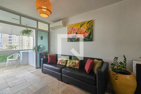 Sala de apartamento para alugar com 3 quartos, 94m² em Parque Enseada, Guarujá