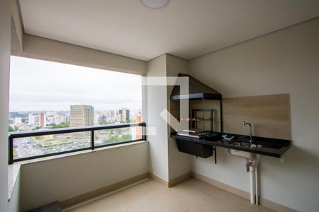 Varanda gourmet de apartamento para alugar com 3 quartos, 116m² em Vila Bastos, Santo André