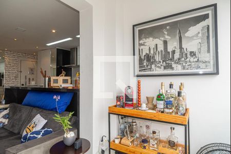 Varanda da Sala de apartamento à venda com 1 quarto, 47m² em Bela Vista, São Paulo