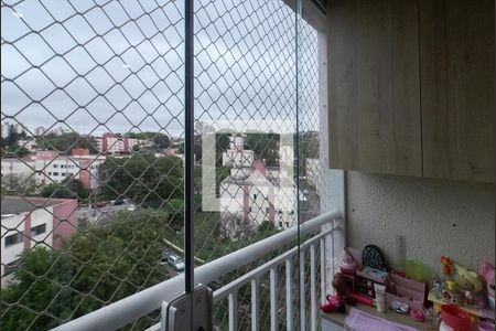 Varanda da Sala de apartamento à venda com 2 quartos, 49m² em Jardim Patente, São Paulo