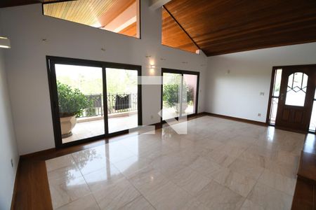 Sala 1 de casa de condomínio para alugar com 4 quartos, 487m² em Jardim Botânico (sousas), Campinas